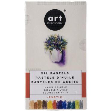 Prima Art Philosophy Water Soluble Oil Pastels - Rustic, 12/Pkg