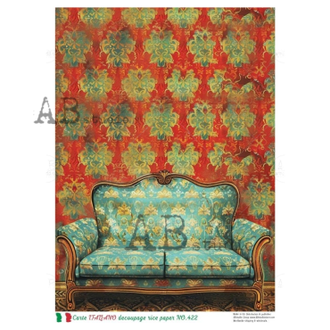 AB STUDIO Rice Paper Carte Italiano NO.422