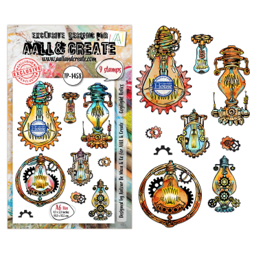 AALL and Create - A6 - Ensemble d'étampes - Coglight Relics #1458