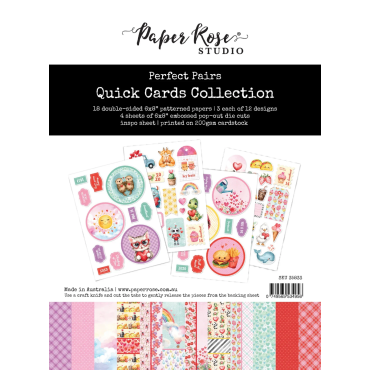 Paper Rose Perfect Pairs 6x8 Ensemble de Cartes Express - 35833