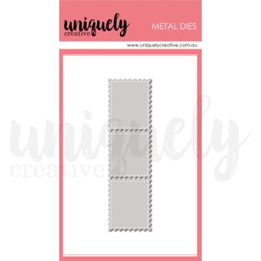 UNIQUELY Matrices de coupe - Postage Stamp Strip