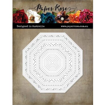 Paper Rose Matrices de coupe - Lots and Lots of Octagons 20535