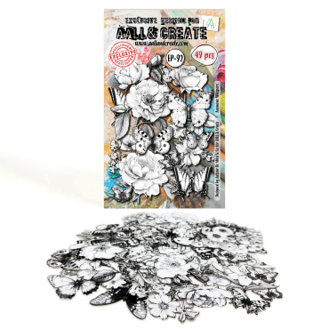 Aall and Create - Éphémères Die-Cuts - Anemone Whispers #92