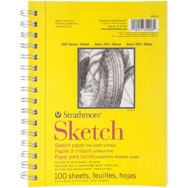 STRATHMORE PAPIER A CROQUIS 5.5 X 8.5