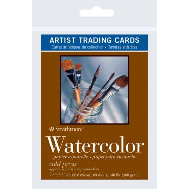 Strathmore Artist Trading Cards 2.5X3.5 10/Pkg - Watercolor