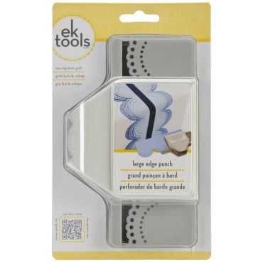 EK SUCCESS LARGE EDGE PUNCH, DOTTED SCALLOP, 1.25X2.5