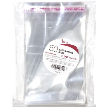 COUSIN D.I.Y 50 SELF-SEALING BAGS