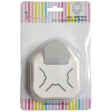 DRESS MY CRAFT PERFORATRICE 3 EN 1 - CLOUD CORNER