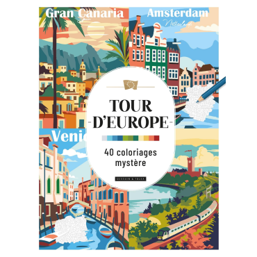 *À VENIR* Tour d'Europe - 40 coloriages mystère
