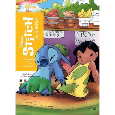 Coloriages mystères Disney - Stitch