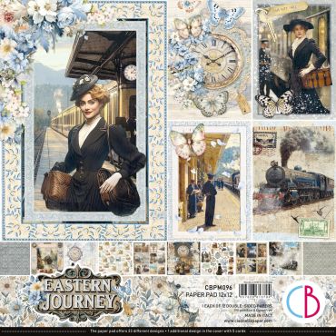 Ciao Bella - Eastern Journey - Ensemble de papier 12"x12" - 12/Pqt