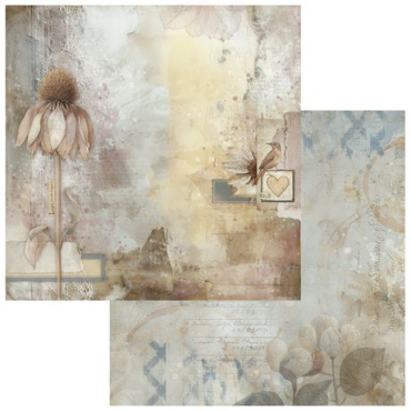 49 and Market - Faded Memory Lane - Papier 12"X12" - Nature Findings