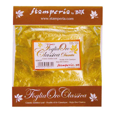 Stamperia Feuille d'or (11 feuilles) - Or