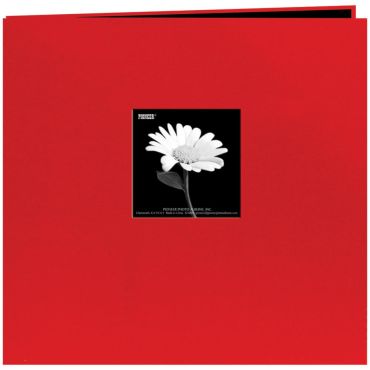 ALBUM PIONEER BOOK AVEC COUVERTURE EN TISSU ET RELIURE A ANNEAUX 12X12 -