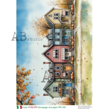 AB STUDIO Rice Paper Carte Italiano NO.568