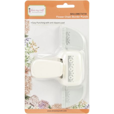 Dress My Craft Perforatrice - Flower Chain Border