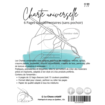 Le Chaos Créatif - Charte pages supplémentaires - Cercle