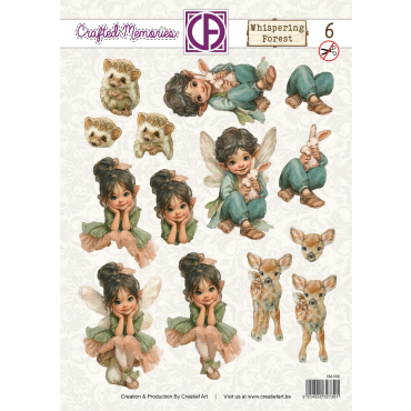 Creatief Art - Feuille 3D Die-Cut - Whispering Forest 06