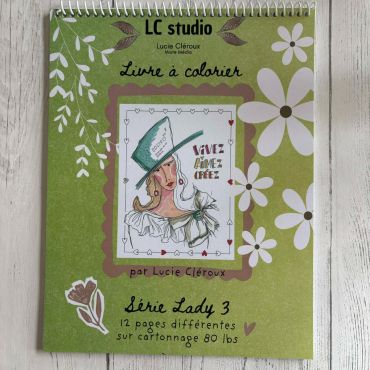 LC Studio - Livre à Colorier - Série Lady 3