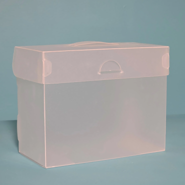 The Organized Option - 4x6 File Master Storage Box avec 5 Pochettes