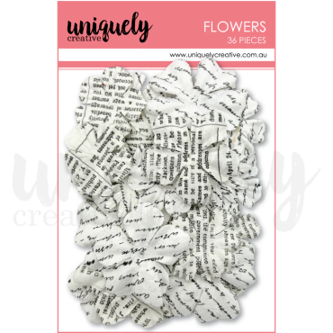 UNIQUELY Fleurs antiques en papier - Antique Petal Press Flowers