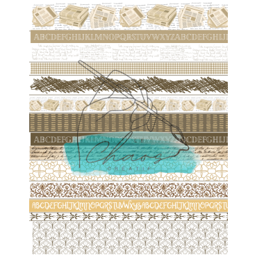 Le Chaos Créatif - Les Essentiels Journaux - Washi en feuille