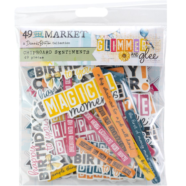 49 and Market Ensemble de Chipboard - Glimmer and Glee