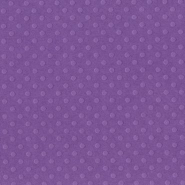 Bazzill Dotted Swiss Cardstock 12"X12" - Grape Jelly