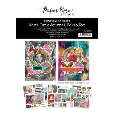 Paper Rose Portraits in Bloom Ensemble 8.5x11" Mini Folio - 36700