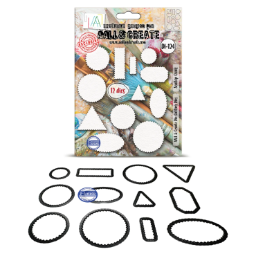 AALL and Create - Matrices de coupe - Scallop Ovals #124