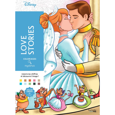 *À VENIR* Coloriages mystères Disney - Love Stories