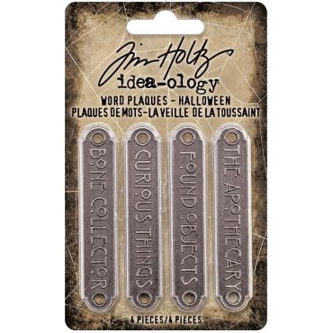 IDEA-OLOGY PLAQUES DE MOTS - LA VEILLE DE LA  TOUSSAINT EMBELLISSEMENTS EN