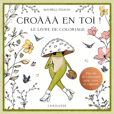 Croâââ en toi - Livre de coloriage
