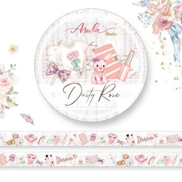 ASUKA DUSTY ROSE 2 WASHI TAPE