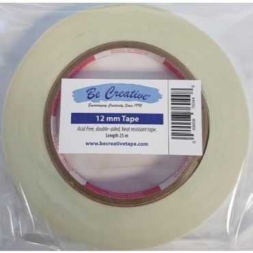 BE CREATIVE 12MM RUBAN DOUBLE-FACE