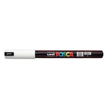 POSCA PC-1MR WHITE  EXTRA-FINE ACRYLIC PEN
