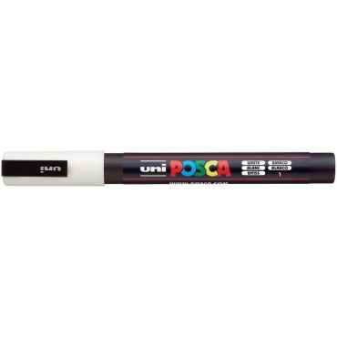 POSCA PC-3M WHITE ACRYLIC PEN