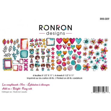 *À Venir* Ronron Designs Éphémères À Découper: Vive