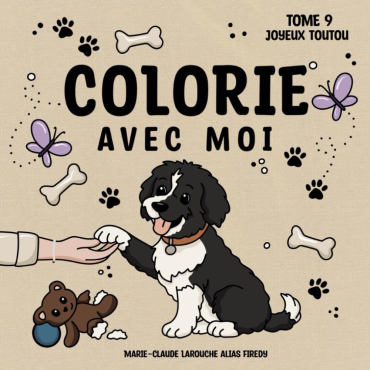 Firedy Studio - Colorie avec moi - Joyeux Toutou Tome 9