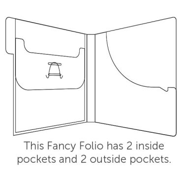 The Organized Option - 6x6 Fancy Folio, 3 pqt