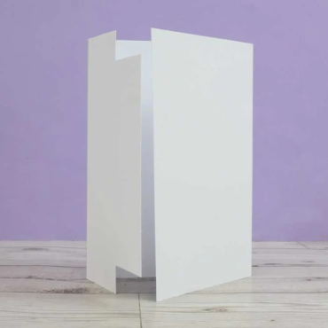 HUNKYDORY CRAFTS BASES DE CARTES ET ENVELOPPES BLANCHES  CENTRAL MAT GATEFO