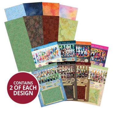 HUNKYDORY CRAFTS KIT DE CARTES CONCEPTUELLES A DOUBLE ASPECT