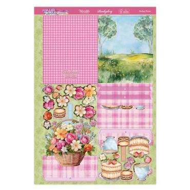 HUNKYDORY CARTE POP-UP STEPPER - PERFECT PICNIC