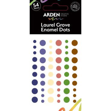 ARDEN CREATIVE LAUREL GROVE ENAMEL DOTS