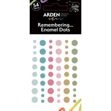 ARDEN CREATIVE REMEMBERING... ENAMEL DOTS