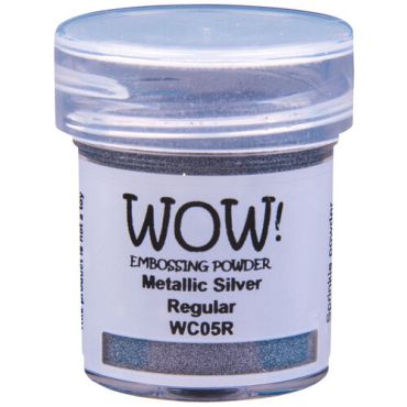 WOW! METALLIC SILVER REGULAR POUDRE A EMBOSSER