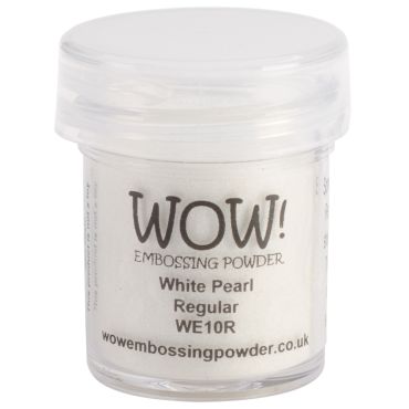 WOW! POUDRE A EMBOSSER WHITE PEARL REGULAR (T)