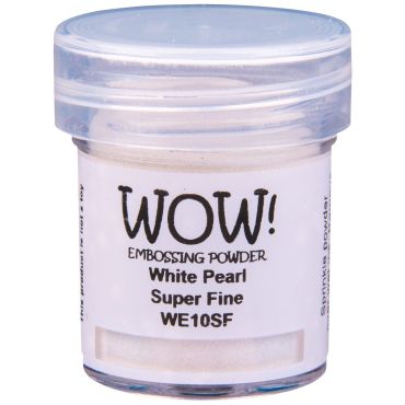 WOW! POUDRE A EMBOSSER WHITE PEARL SUPER FINE (T)
