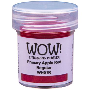 WOW! PRIMARY APPLE RED REGULAR POUDRE A EMBOSSER