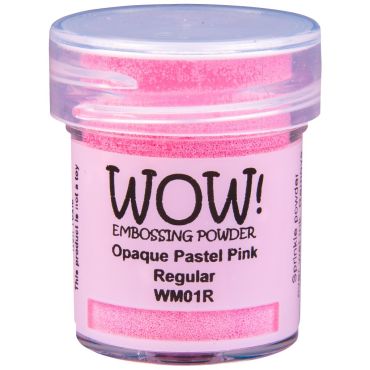WOW! POUDRE A EMBOSSER OPAQUE PASTEL PINK (O)